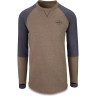 Фуфайка (термобелье) DAKINE UNION MID WEIGHT CREW TARMAC / BLACK HEATHER Размер XXL 10002516 (0610934295269)