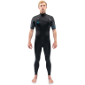 Гидрокостюм DAKINE MEN'S QUANTUM CHEST ZIP SHORT SLEEVED FULL SUIT 2/2mm Black/Grey, размер S DK22M22QSSZ (0604565593801)