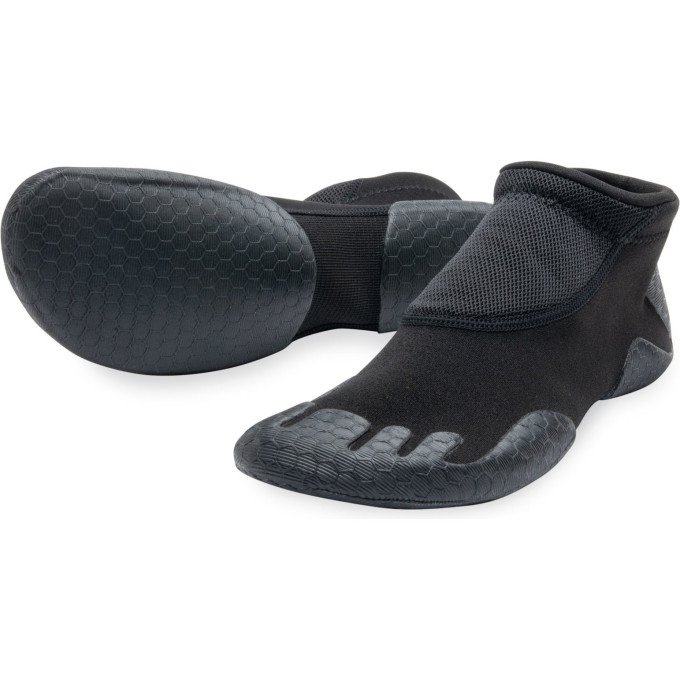 Гидротапки DAKINE UNISEX FOLDING REEF SHOE 1мм черные, размер 8 DK22U1FRS (0604565453051)